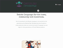 Tablet Screenshot of dakhota.org